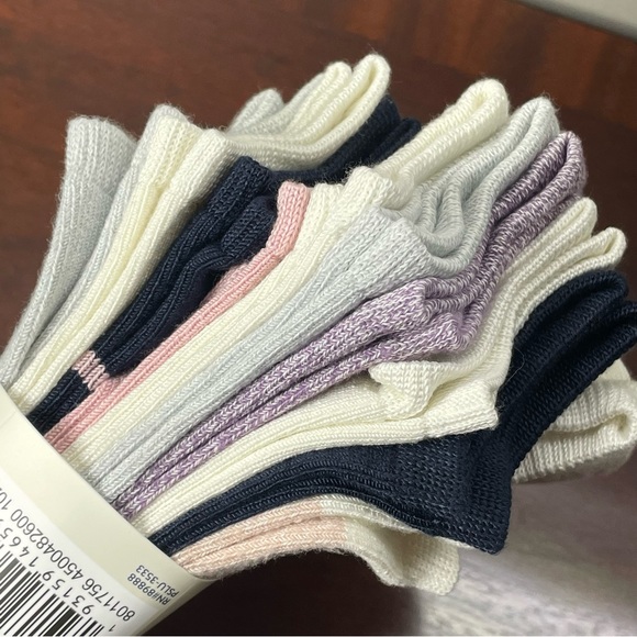 Lucky Brand Women's Super Soft No Show Socks 10 Pairs Size 4-10 Multi Colors New - Picture 13 of 16